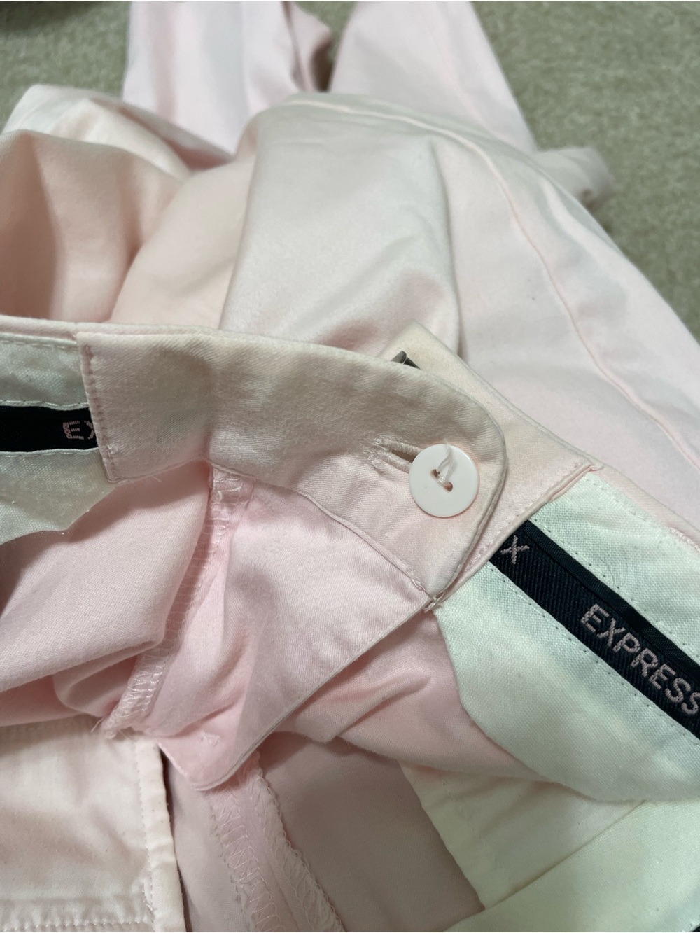 Express editor Light Pink ankle Pants - Picture 8 of 9